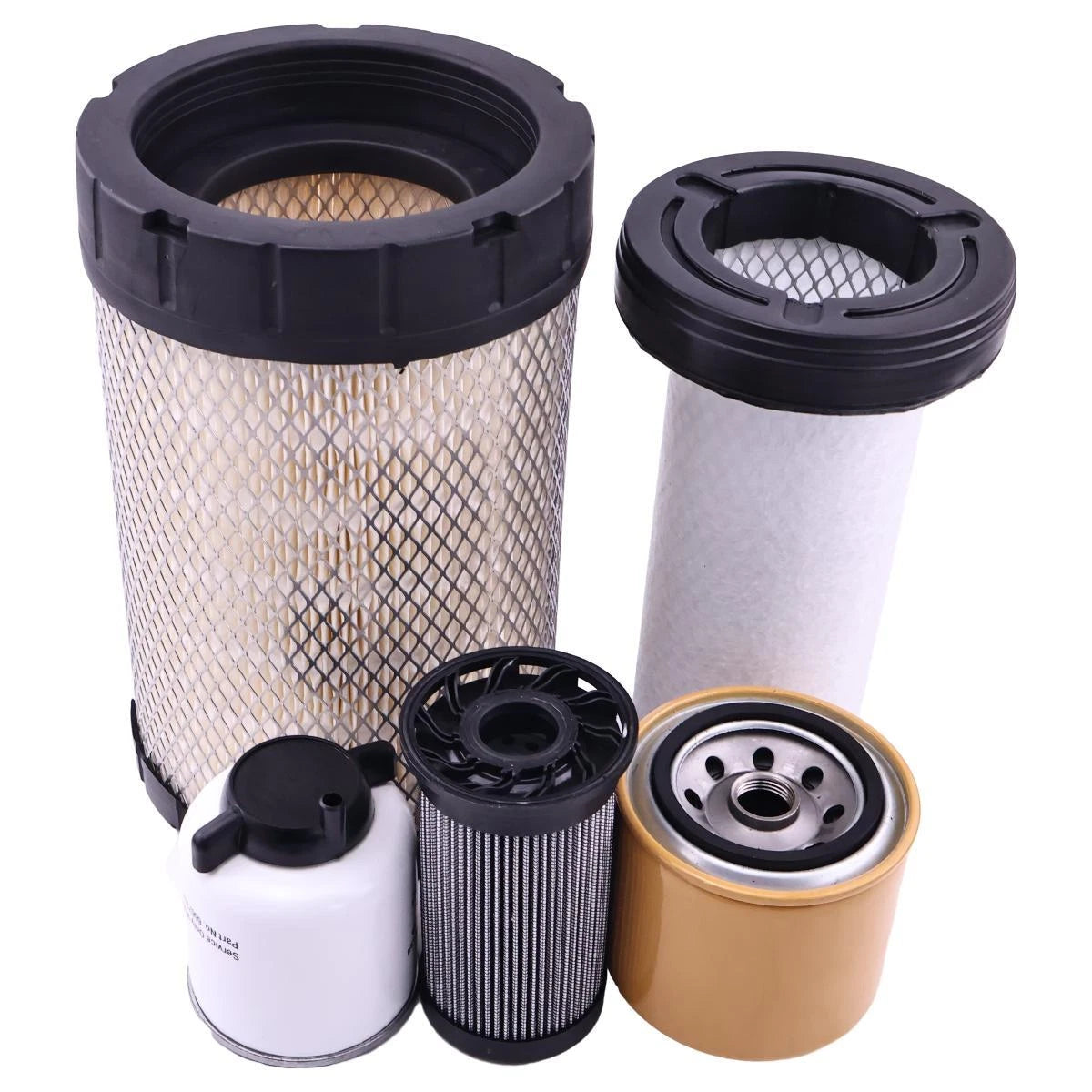 Maintenance Filter Kit for Bobcat Skid Steer S650 S630 T630 T650 (2011–2023)