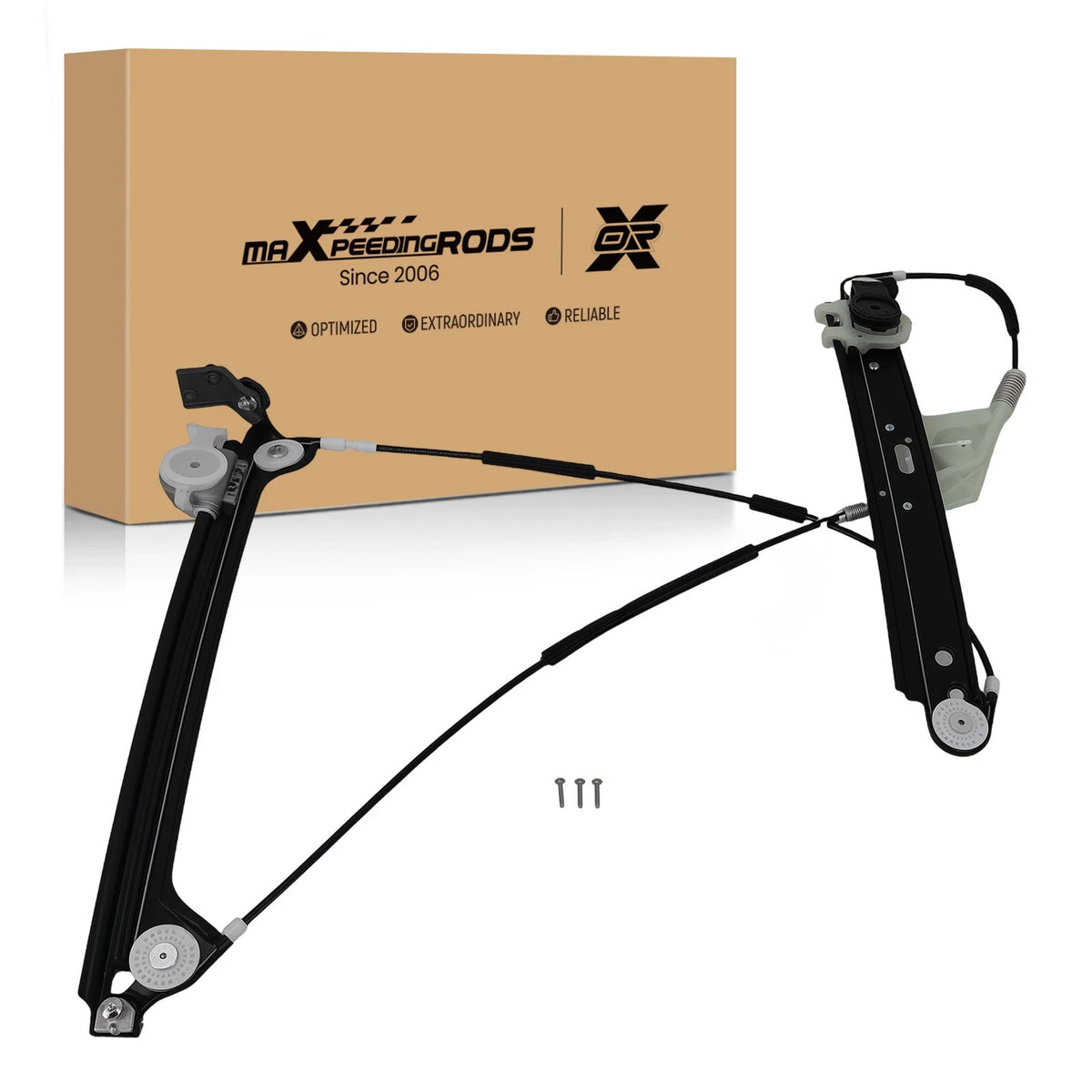 Front Window Regulator w/o Motor for BMW 1 Series E81 E82 E88 (2004–2013)