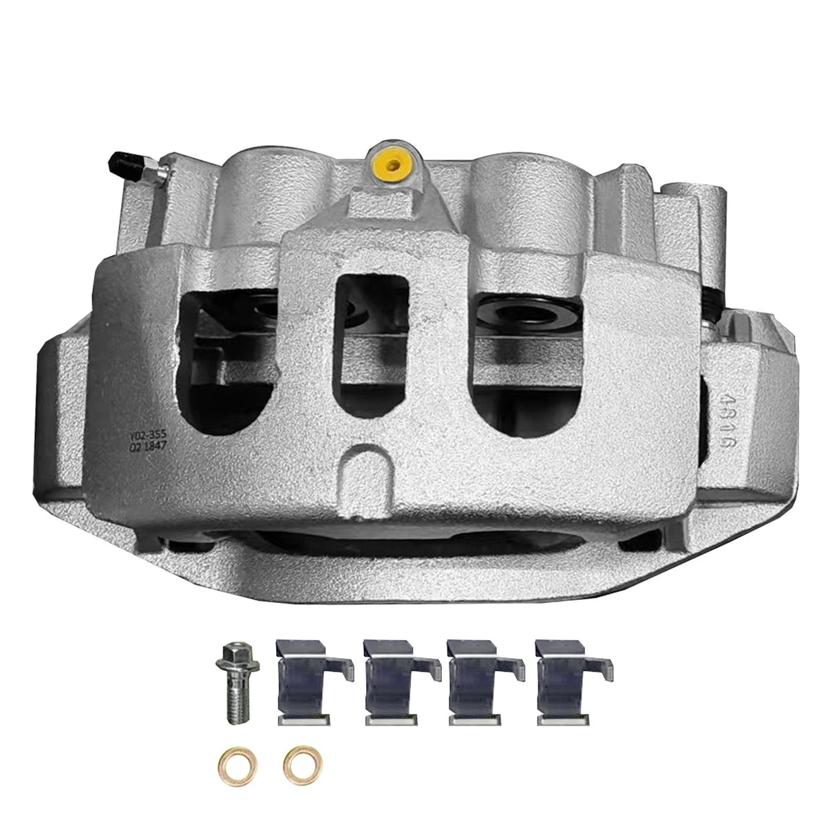 Rear Left Brake Caliper w/ Bracket for Chevy Silverado 2500 HD GMC Sierra (2011–2019)
