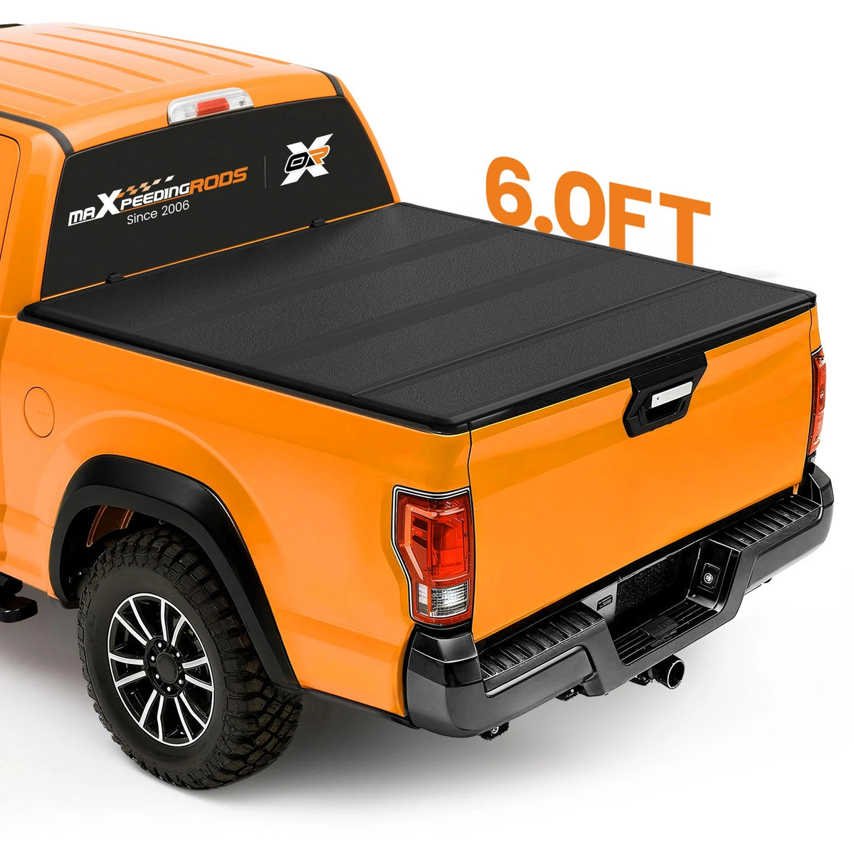 6ft Quad-Fold Tonneau Cover for Toyota Tacoma (2016–2026)