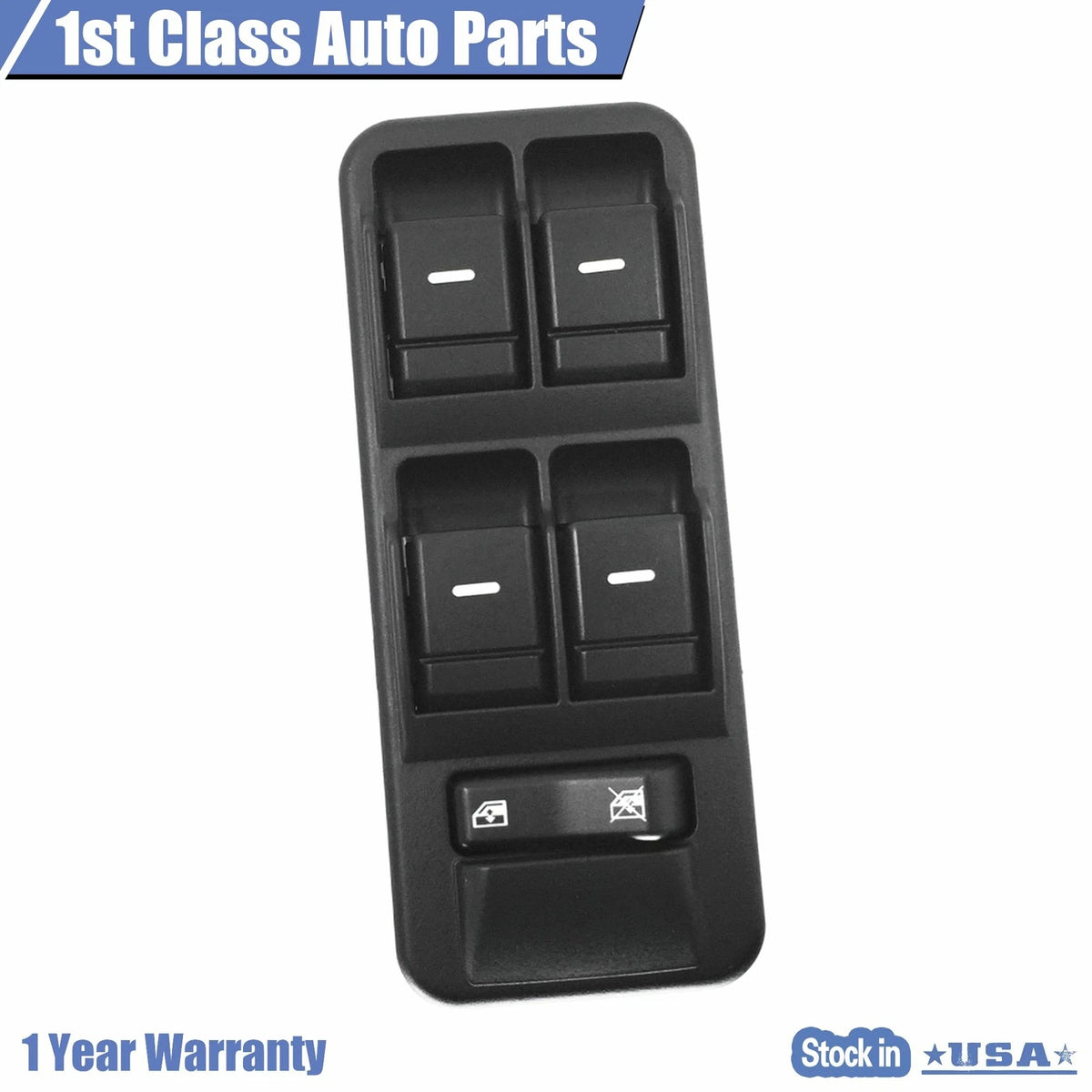 Left Side Power Window Switch for Land Rover LR3, Range Rover Sport (2005–2013) YUD501110PVJ