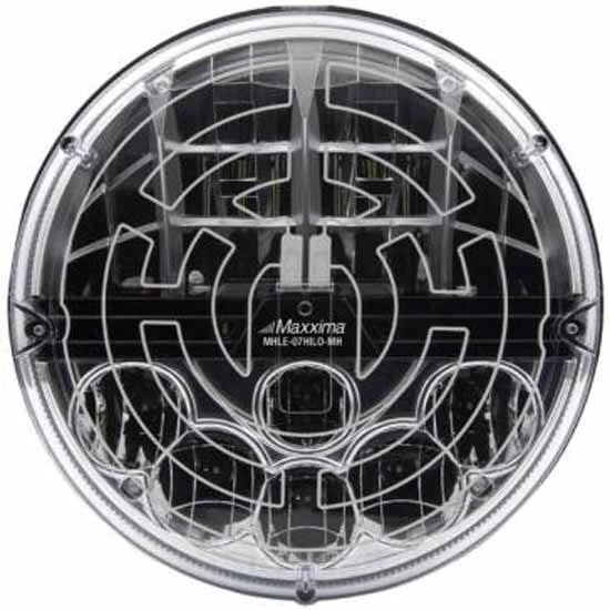7 Inch Round LED Headlight with MaxxHeat Heated Lens for