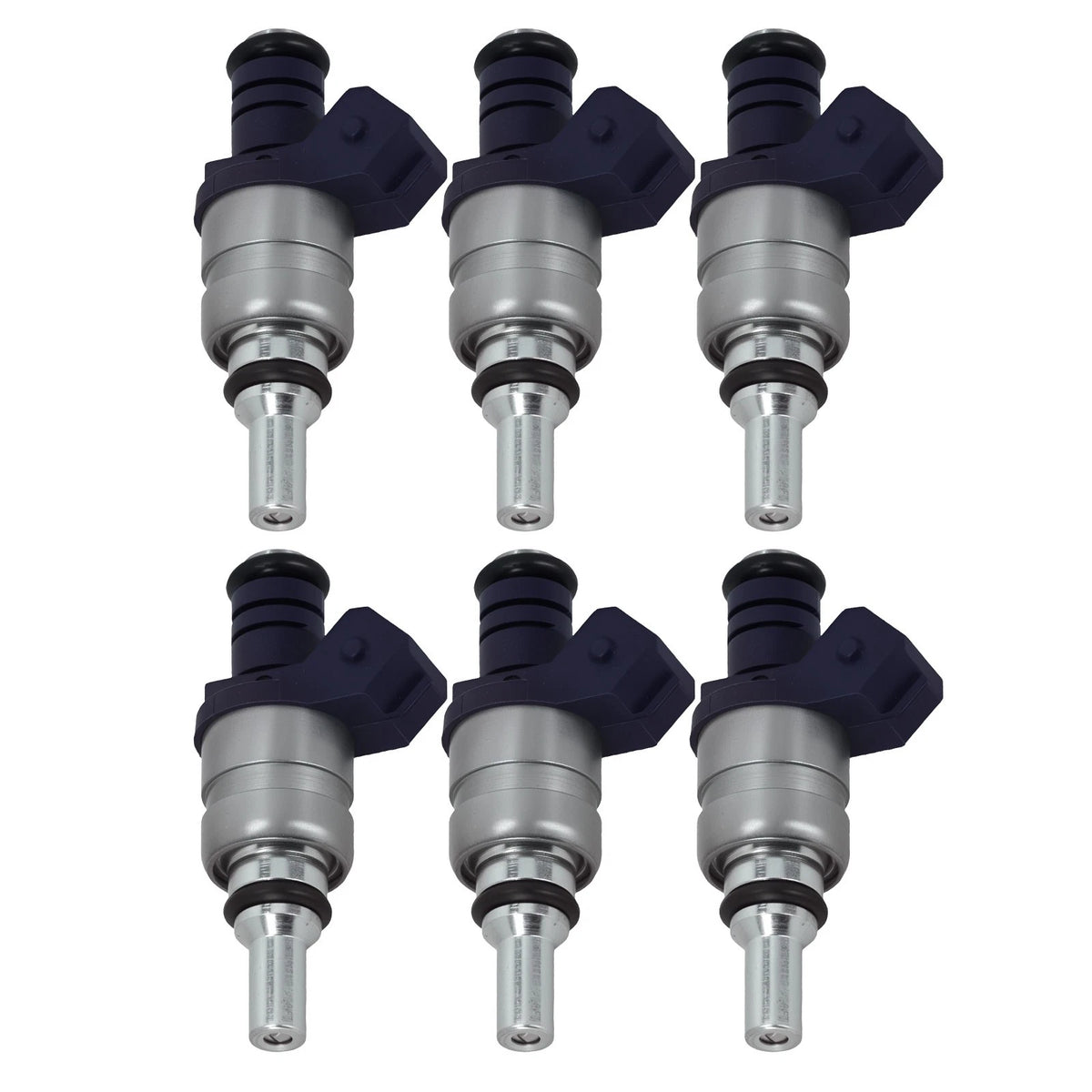 Set of 6 Fuel Injectors for BMW 330i 330Ci E46 X5 E53 530i E39/E60 L6 3.0L