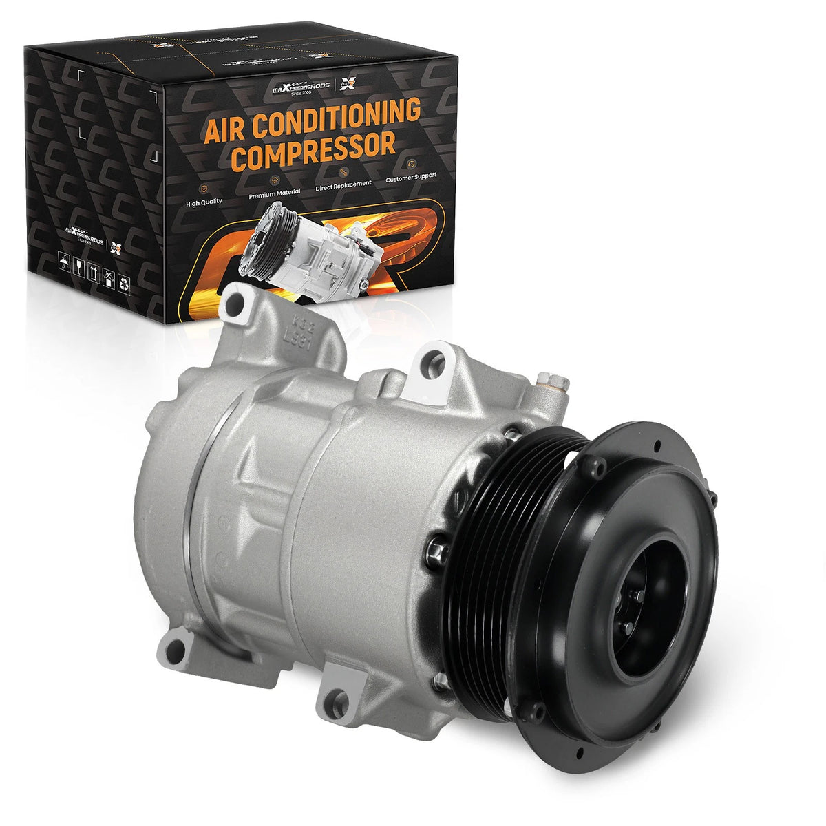 Air Conditioning Compressor for Toyota Camry 2.4L (2007–2009) 4472601208 6SEU16C
