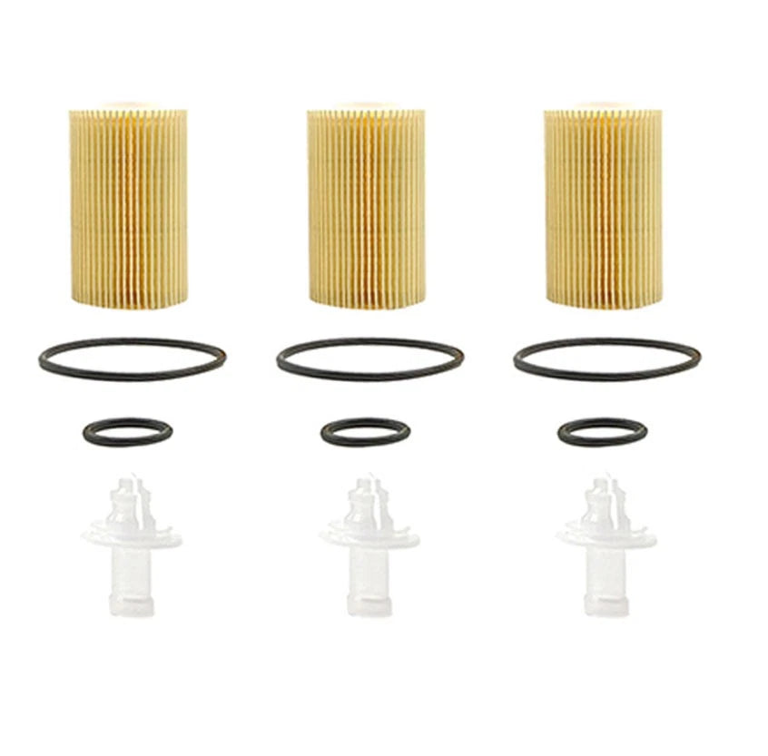 3PCS Oil Filter for Lexus IS500, Toyota Tundra, Land Cruiser (2007–2023) Wix 57041