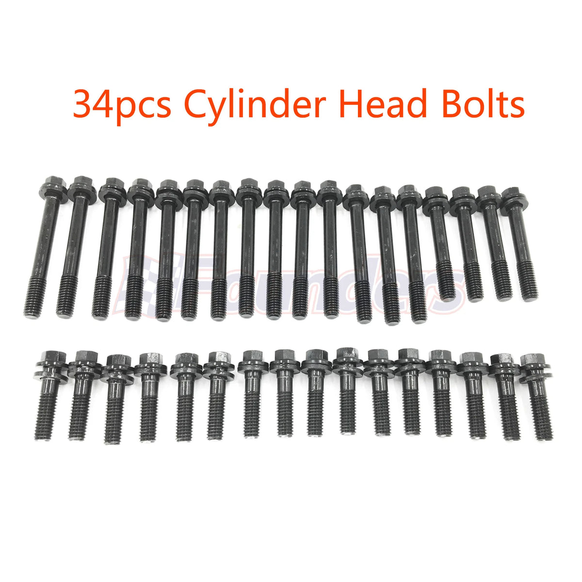 SBC Small Block Aluminum Steel Head Bolts for Chevrolet SBC 350 383 400 (1969–1995)