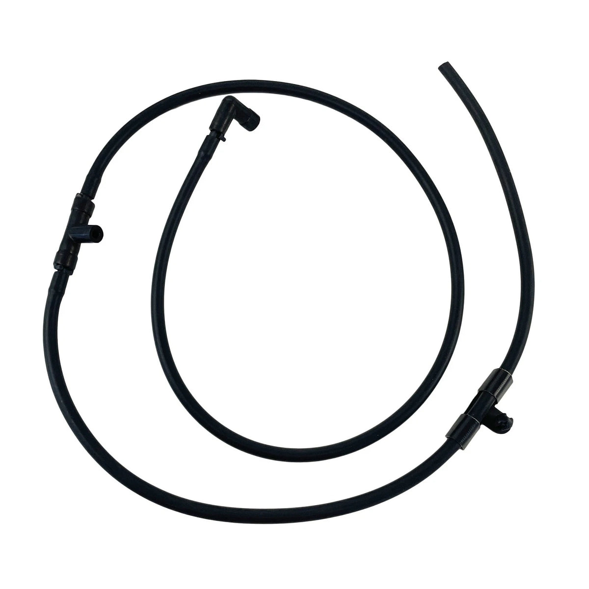 Black Washers Hose for Ford F250 F350 F450 F550 Super Duty (2008–2010)