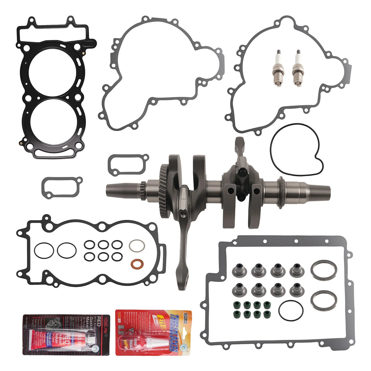 Engine Crankshaft Assembly for Polaris RZR 900 XP RZR4 900 (2013–2014) w/Gasket