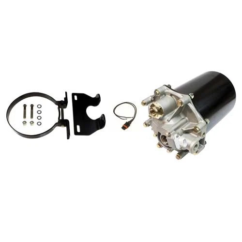 Air Dryer Kit for AD-9 AD9 Style (12 Volt) with Mounting Bracket & Pigtail Connector