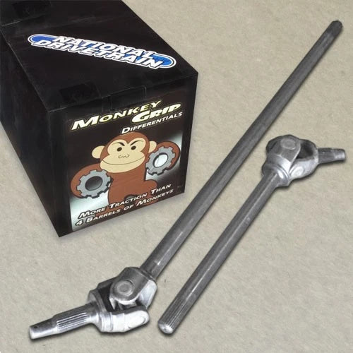 Alloy Axle Shaft Kit for Jeep Wrangler YJ (1997–2006) - HD 4340 Chromoly, Dana 30 Front, 27 Spl