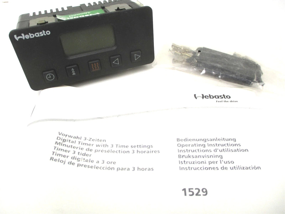 Webasto 7-Day Timer Controller for Heater 1529 Series 24V (827-75A, 46026B)