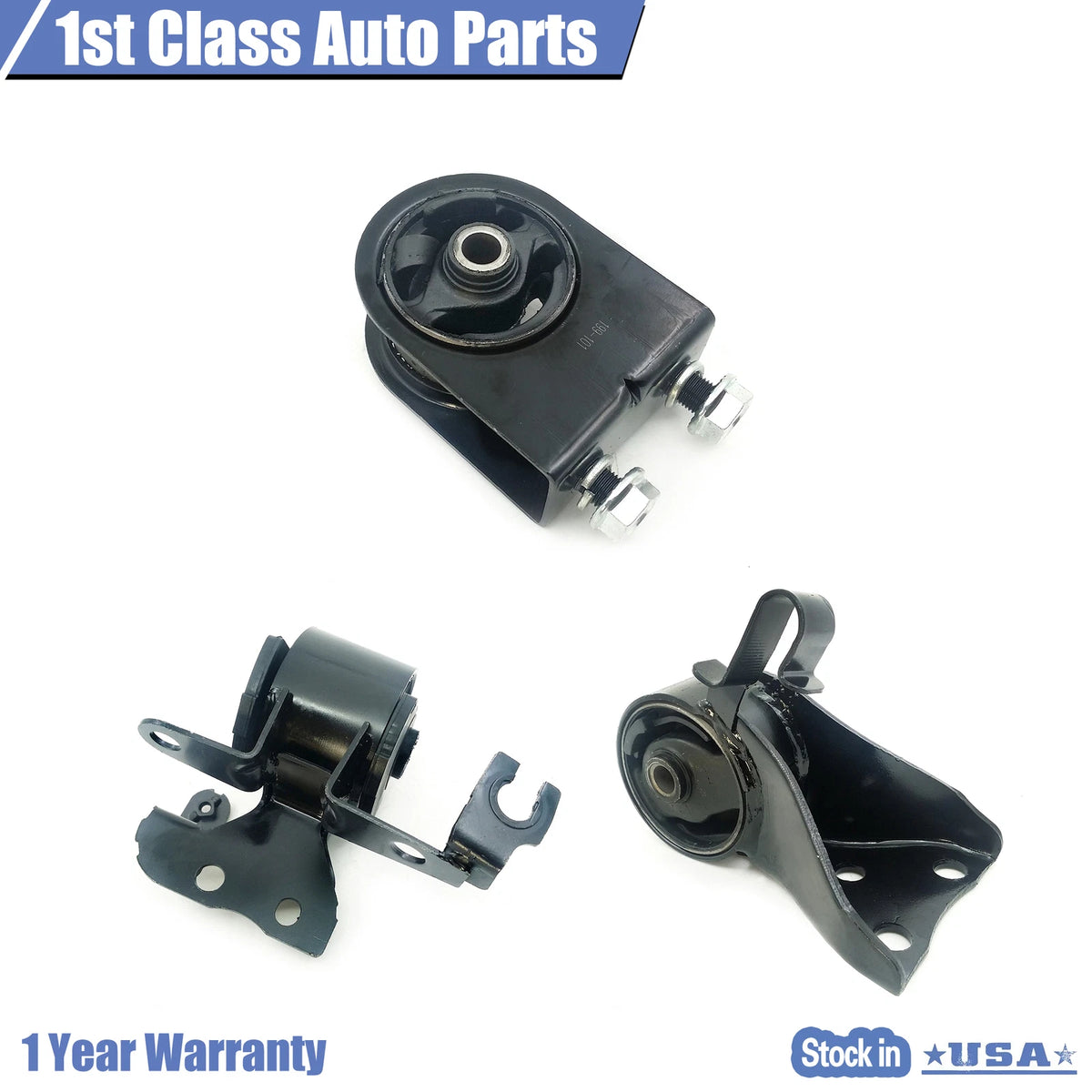 Motor & Trans Mount Set for Mazda Protege (1999–2003) 8885 8882 8977
