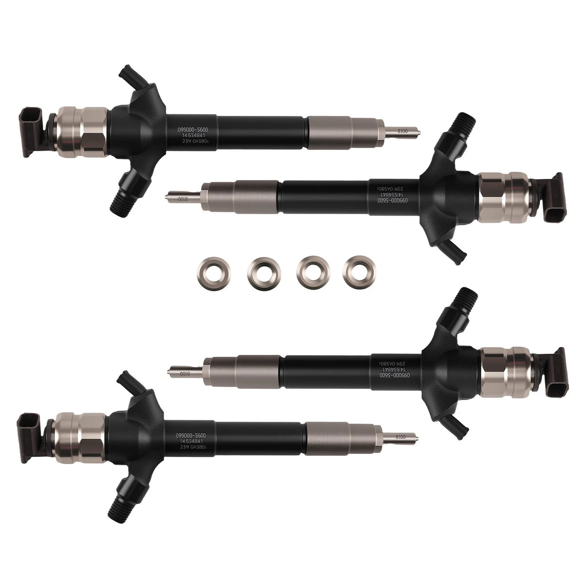 4PC Diesel Fuel Injectors Kit for Mitsubishi L200 4D56 (1996–2015) 095000-5600