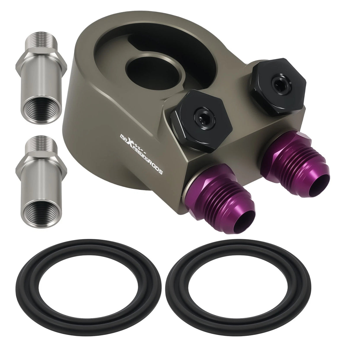 AN10 Oil Cooler Sandwich Adapter Kit for Subaru BRZ Toyota GR86 (2013–2023)