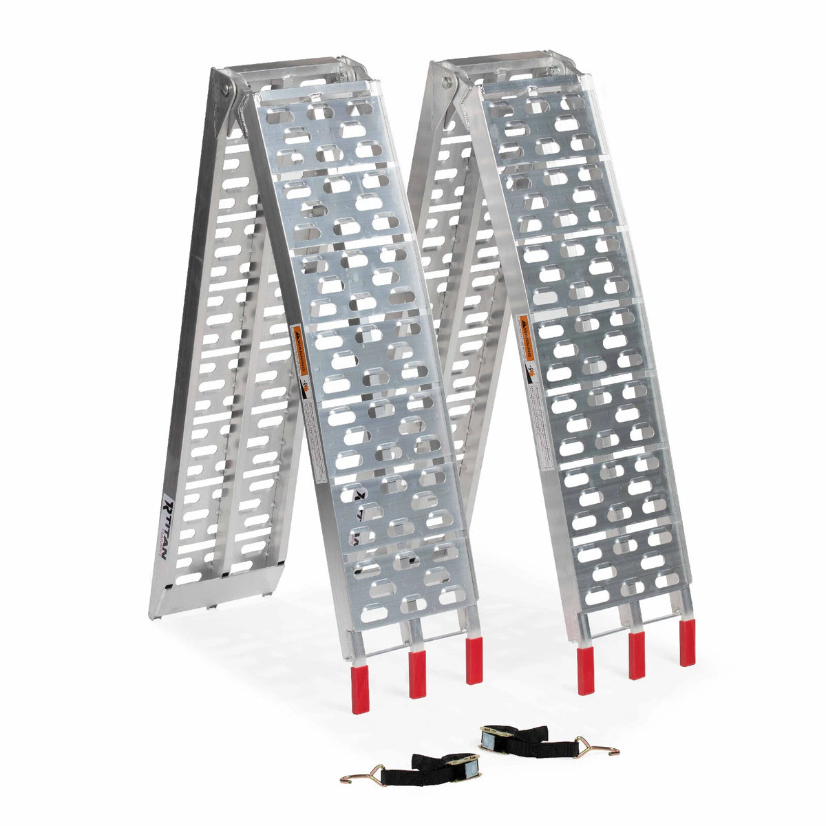 Titan Ramps 7.5' Arched ATV Loading Ramps (1,500 lb Capacity)