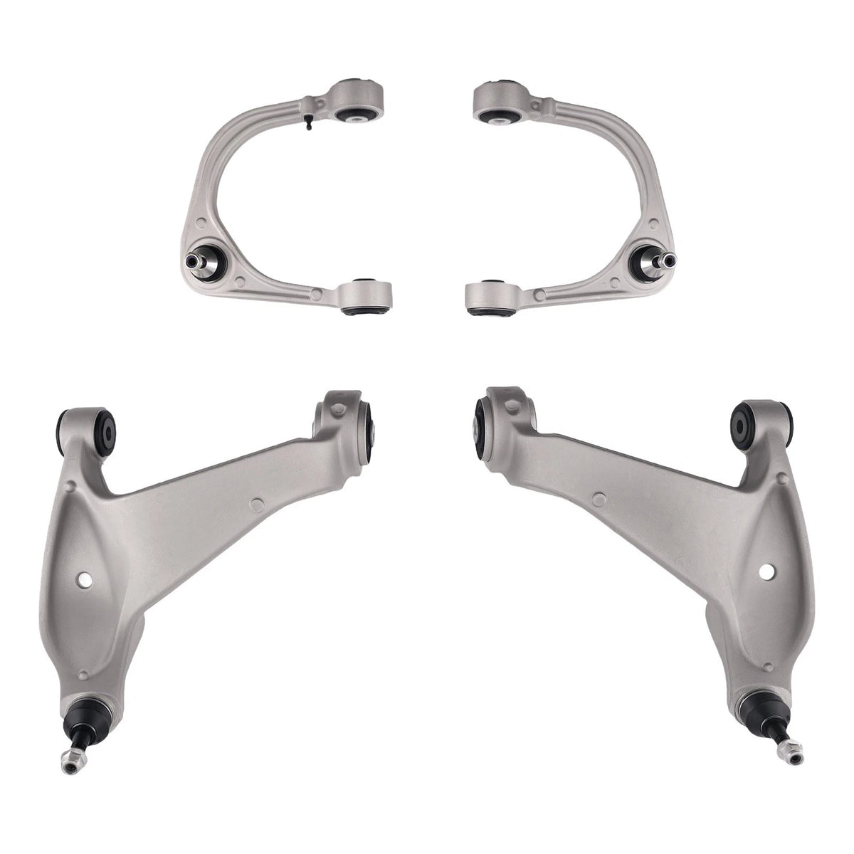 4X Front Upper & Lower Control Arms w/Ball Joints for Cadillac CTS (2008–2014)