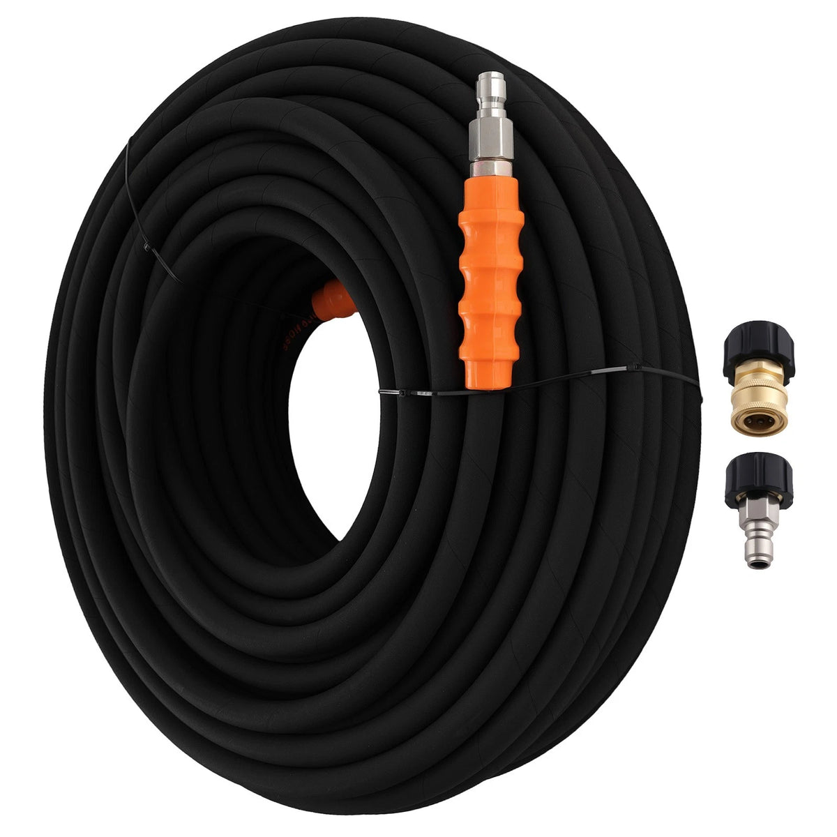 Pressure Washer Hose 3/8" for Generac Westinghouse Subaru (200FT, 4800PSI)