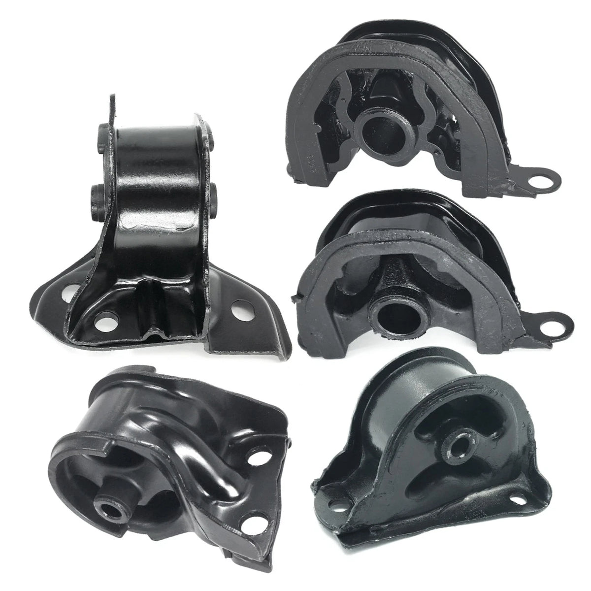 5PCS Motor & Trans Mount Set for Honda Civic Del Sol 1993–1997 1.5/1.6L