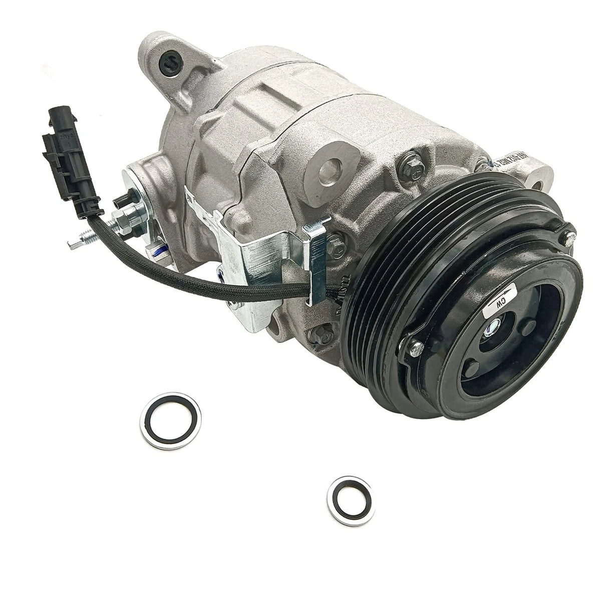 AC Compressor with Clutch for Chevy Silverado 1500 2500 GMC Sierra 1500 Yukon (2014–2020)