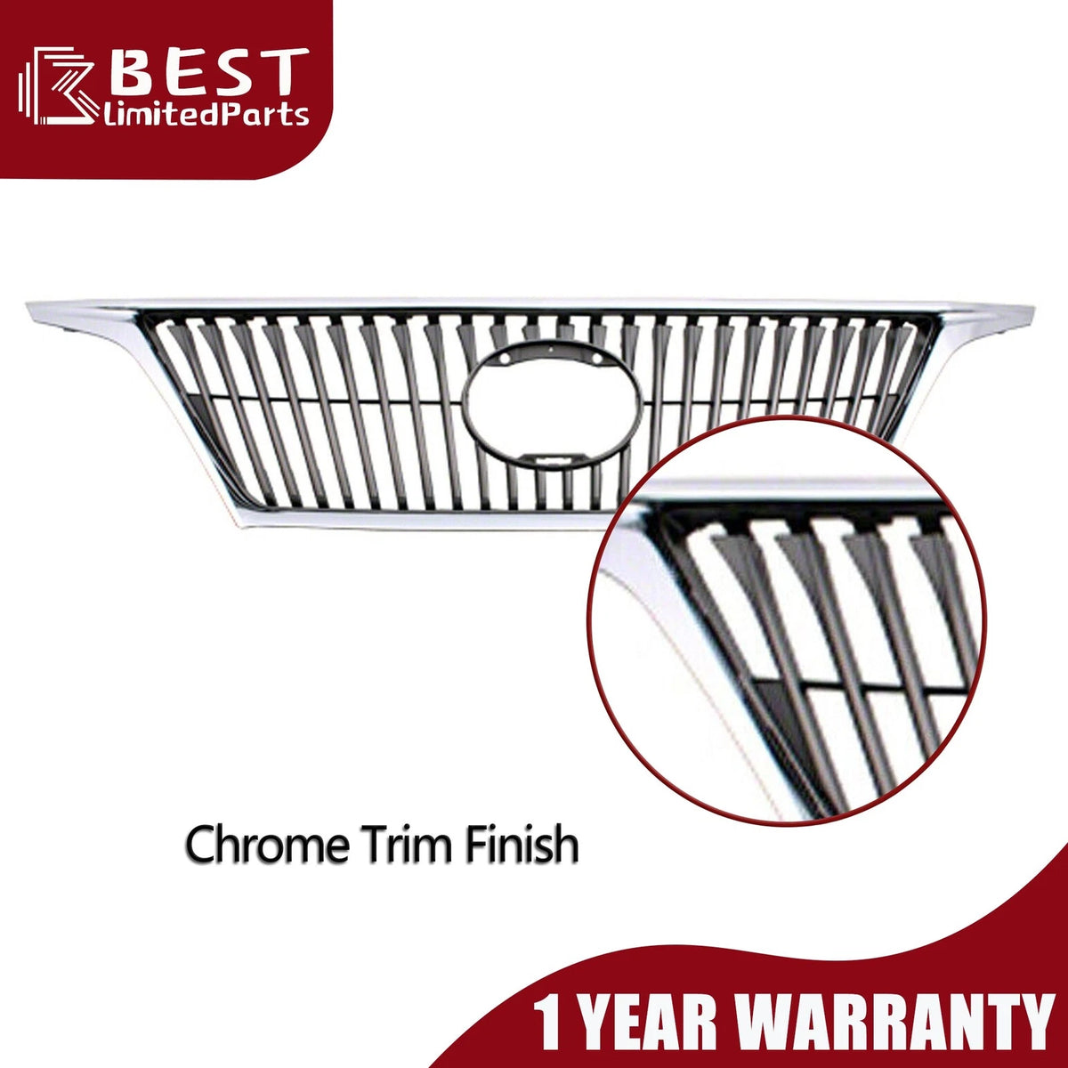 Chrome Front Grille for Lexus RX350 (2010–2012) LX1200131 53101-0E041
