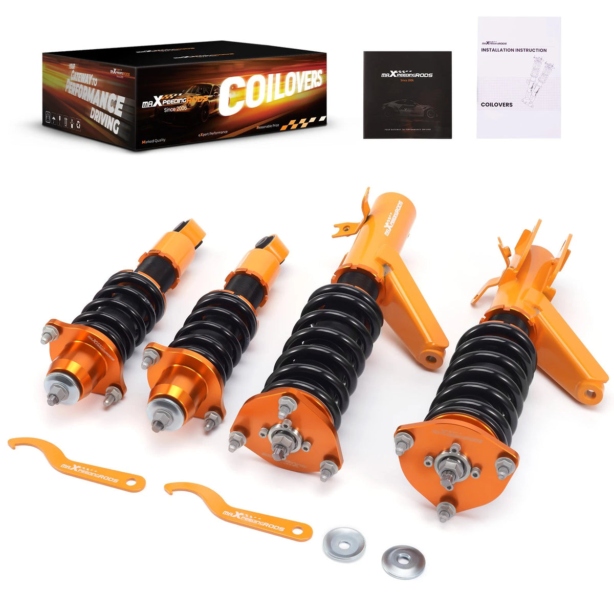 Adjustable Coilovers Lowering Kit for Honda Civic & SI (2001–2005)