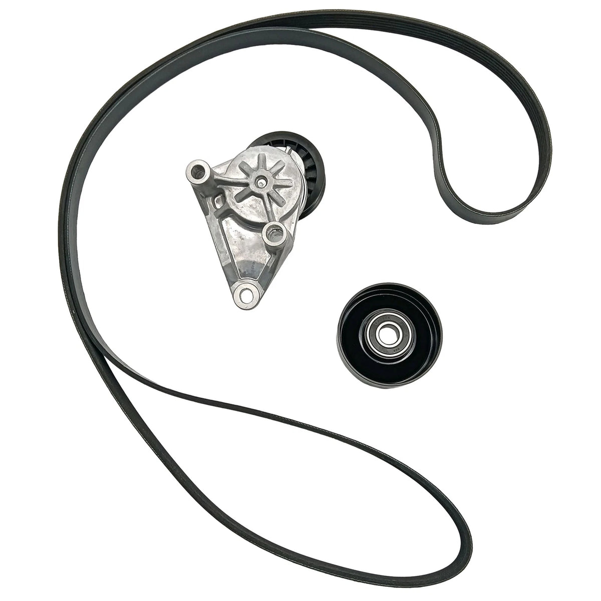 Serpentine Belt Drive Component Kit for Chevy Silverado GMC Yukon Sierra (2007–2014)