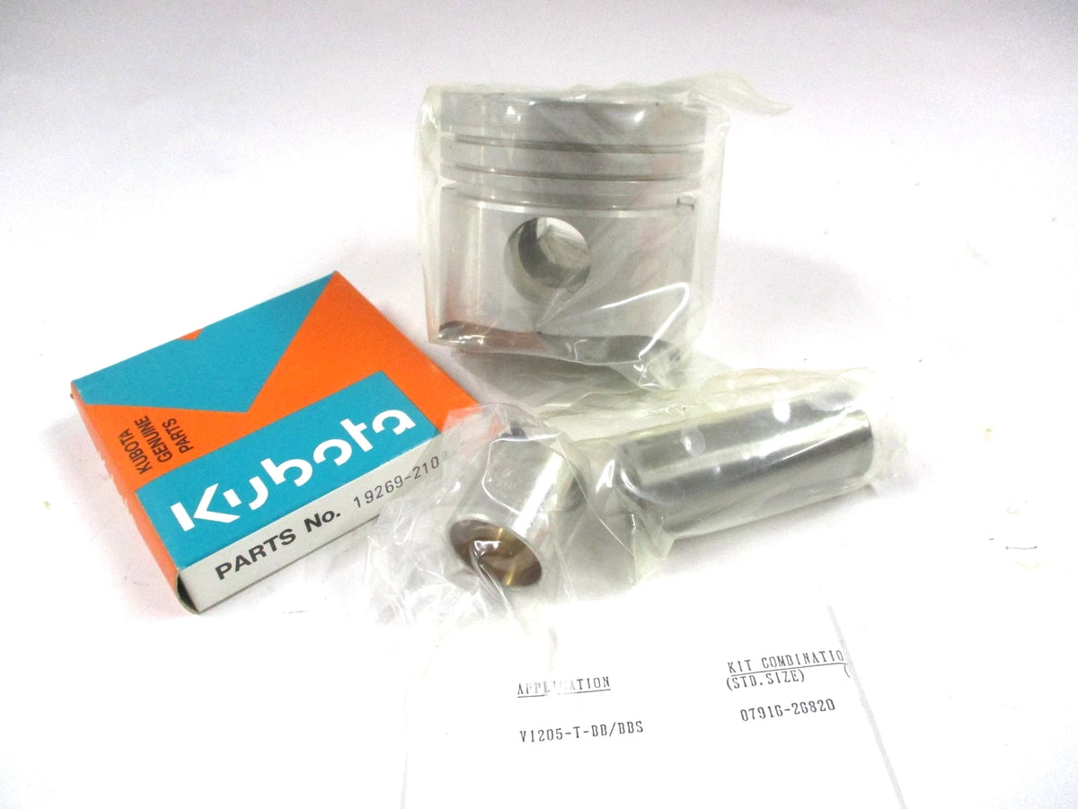 Piston & Ring Kit for Kubota V1205-T-BB/BBS (07916-26830, 16295-21910)