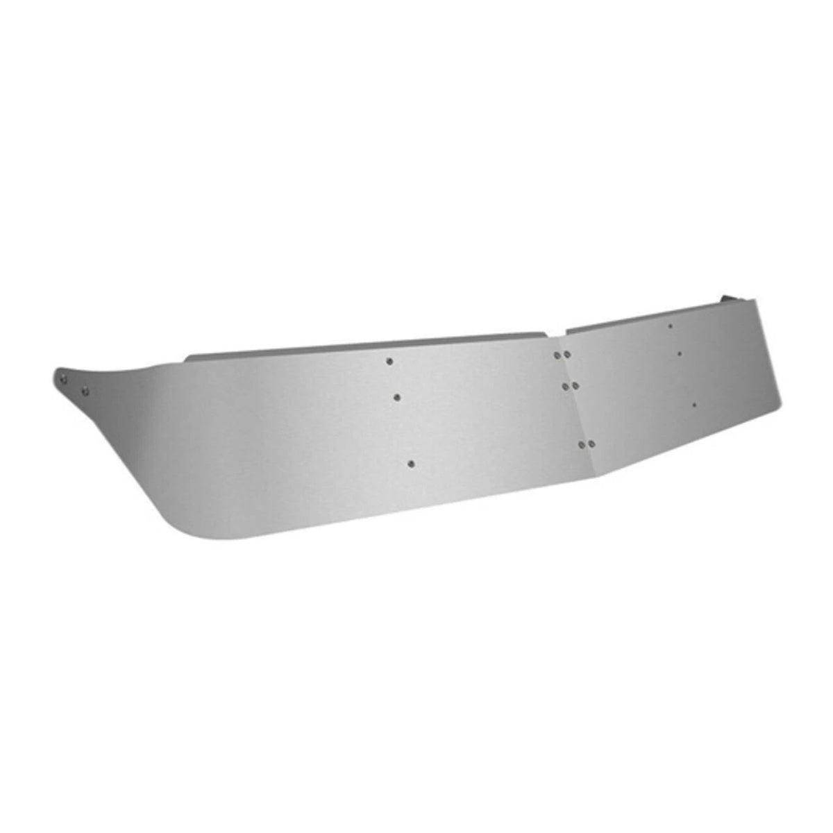 Trux 11 Inch Stainless Steel Drop Visor for Kenworth