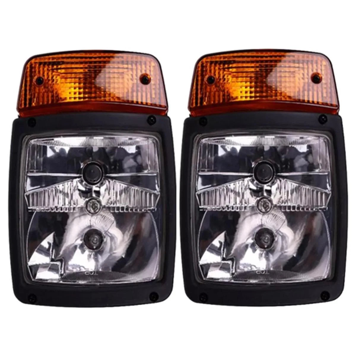 2X Head Light 700/38500 700/38400 for JCB 1CX 2CX 3CX 4CX 214E 2CXL 2CXU