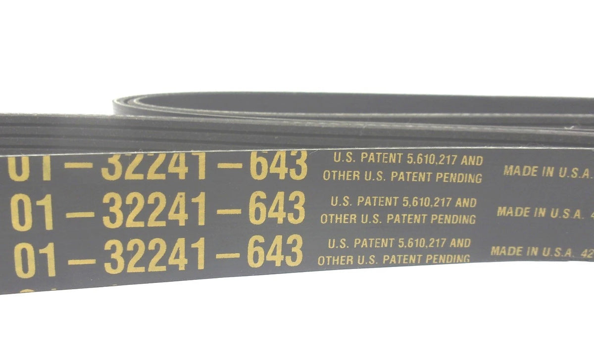 Serpentine V-Belt for Freightliner (2001–2021) 01-32241-643 5081041 1737178 2643mm