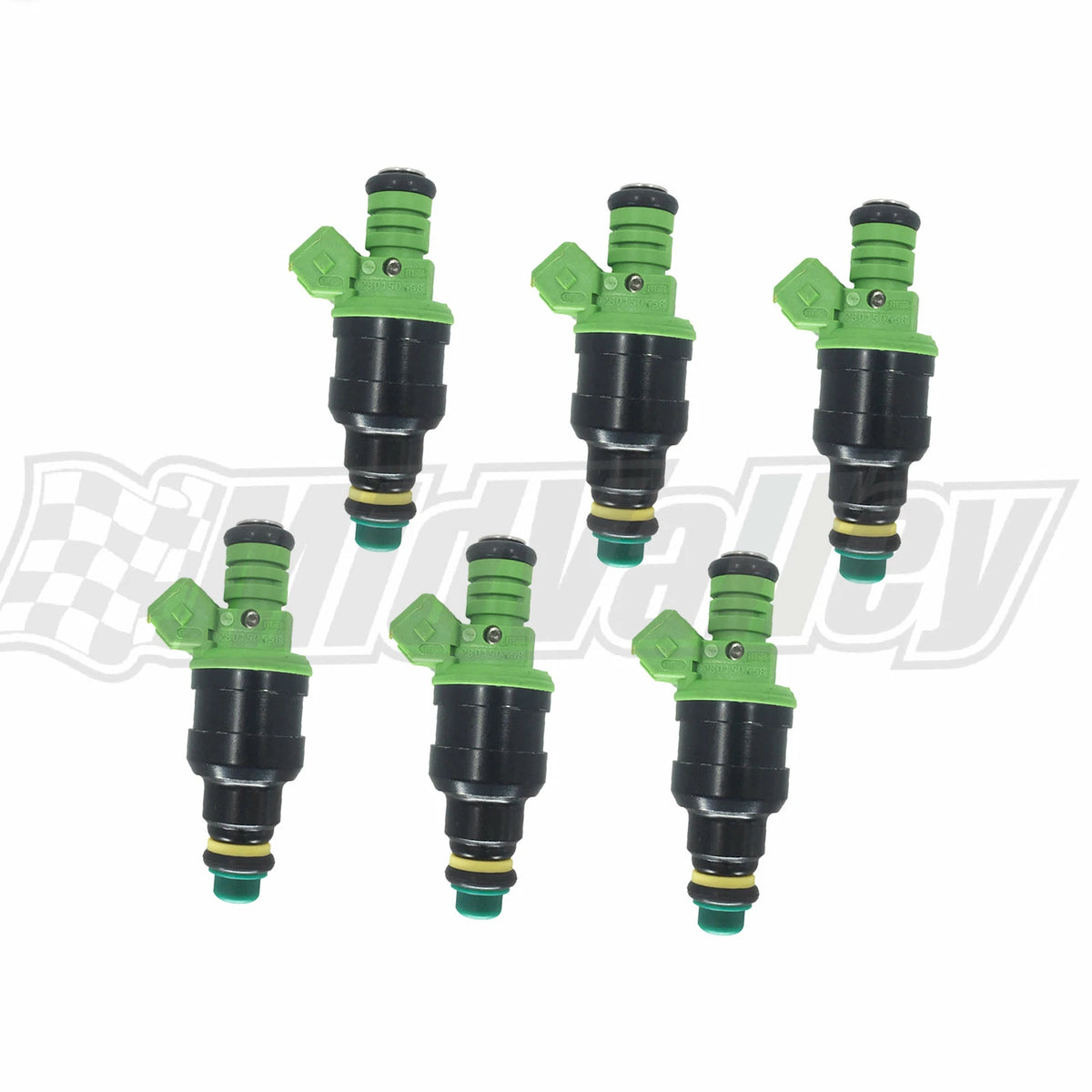 Set of 6 Fuel Injectors for GM LT1 LS1 LS6 Ford Mustang (1994–2004)
