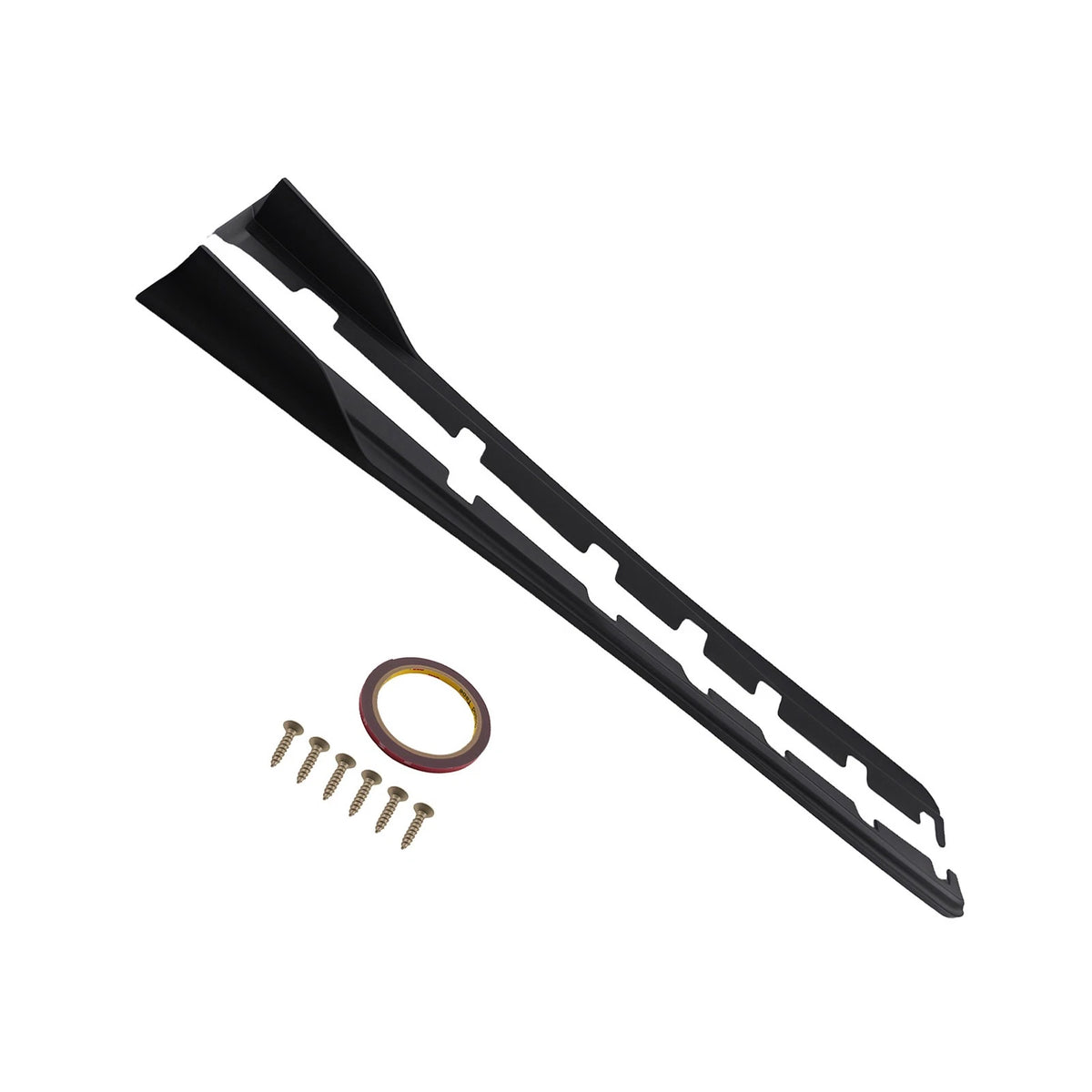 ABS Side Skirt Extension Body Lip for Lexus IS Series (2014–2020) Matte Black
