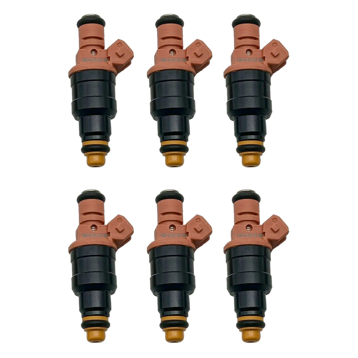 Set of 6 Fuel Injectors for Dodge Ram 1500, Dakota 3.9 0280150998