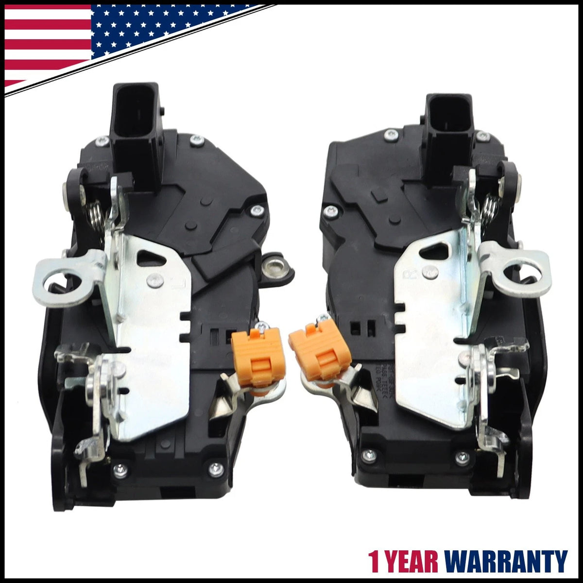 Set of 2 Door Lock Actuators for GMC Sierra, Chevy Silverado