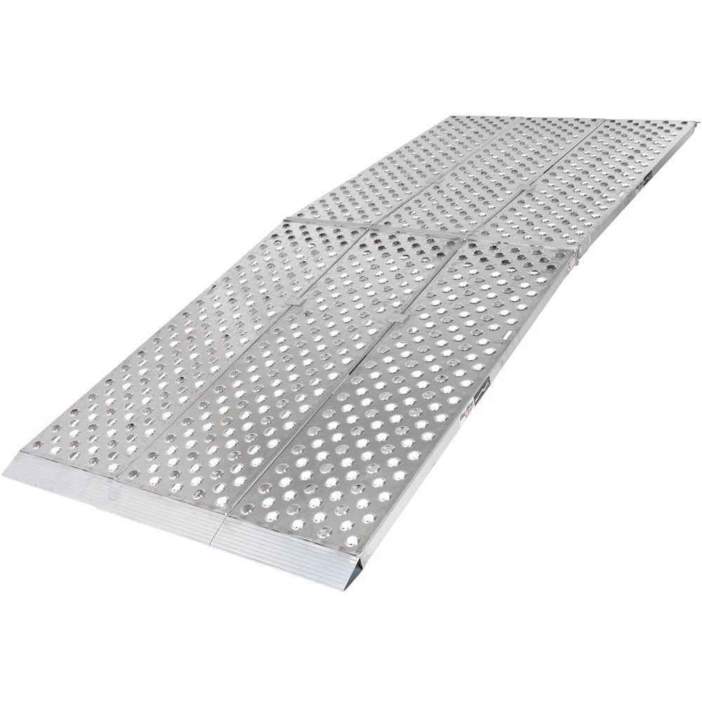 12' Extra-Wide Motorcycle Ramp for Truck (4,500 lb Capacity)