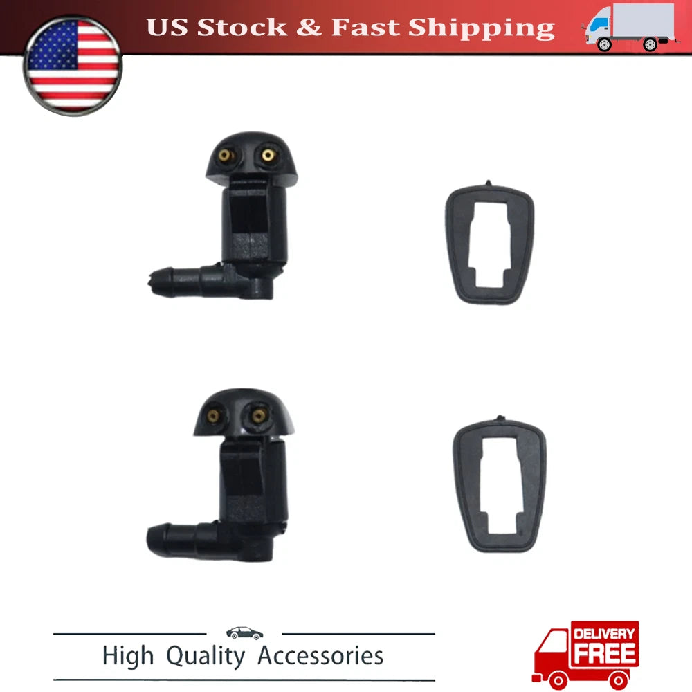 Set of 2 Windscreen Washer Nozzles for Toyota Landcruiser 80 Series (1990–1997) 85381-30020