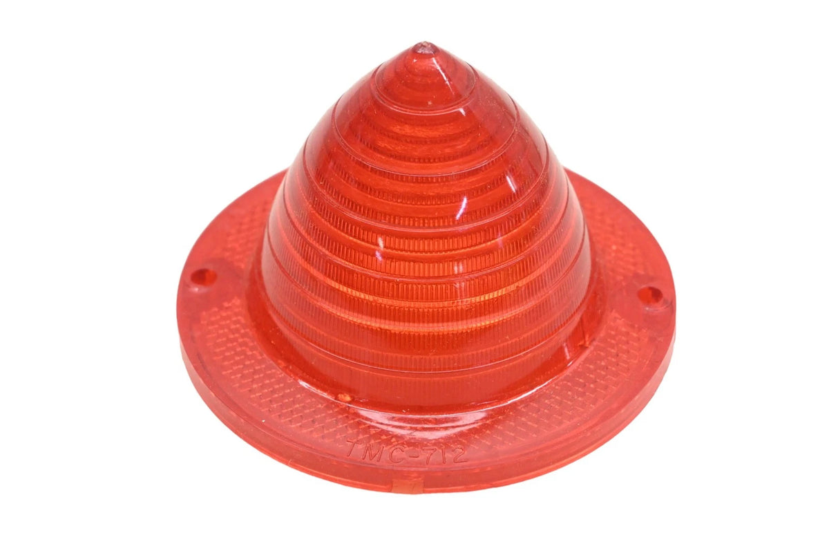 Red Taillight Lens for Glo-Brite 821, 5951078, TMC-712 (NOS)