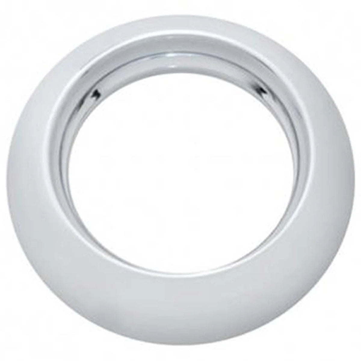 Chrome 2 Inch Round Light Bezel for United Pacific 34081