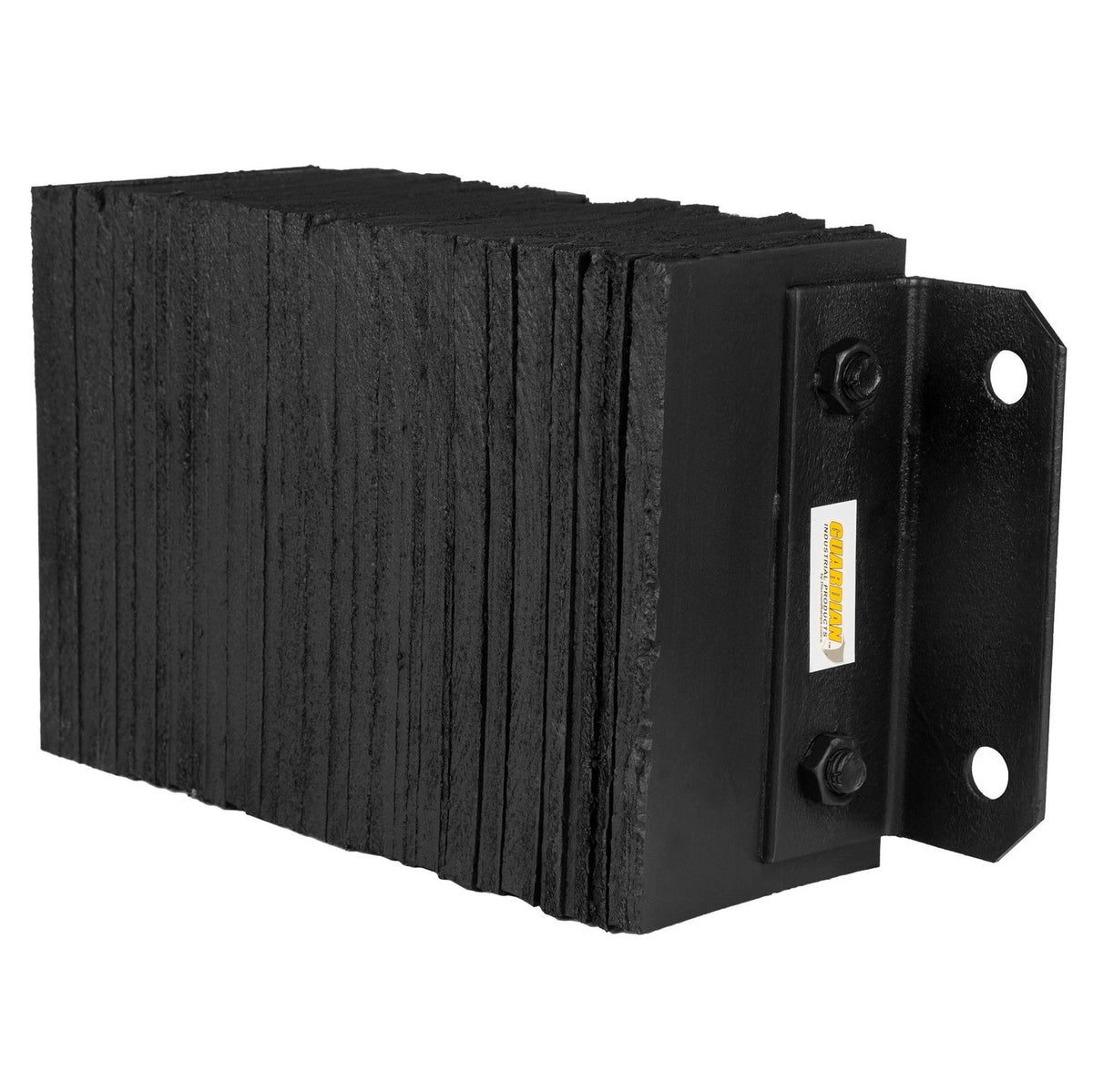 Rubber Dock Bumper for Horizontal Installation (10" H x 18" W)