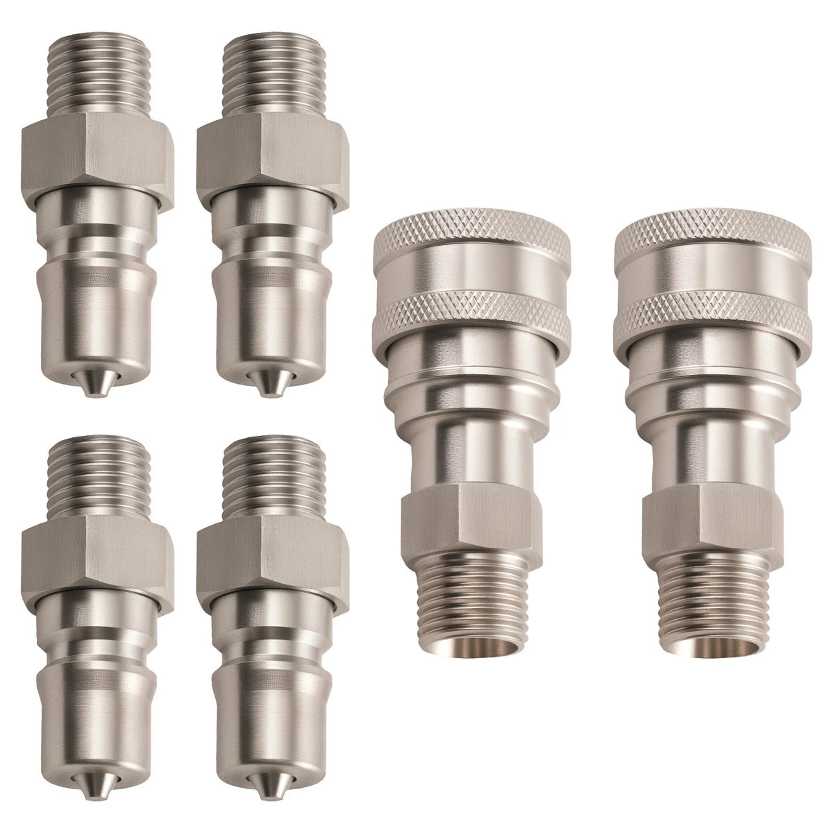 Hydraulic Fitting Set of 6 for Mini Excavator AGT M14-M16