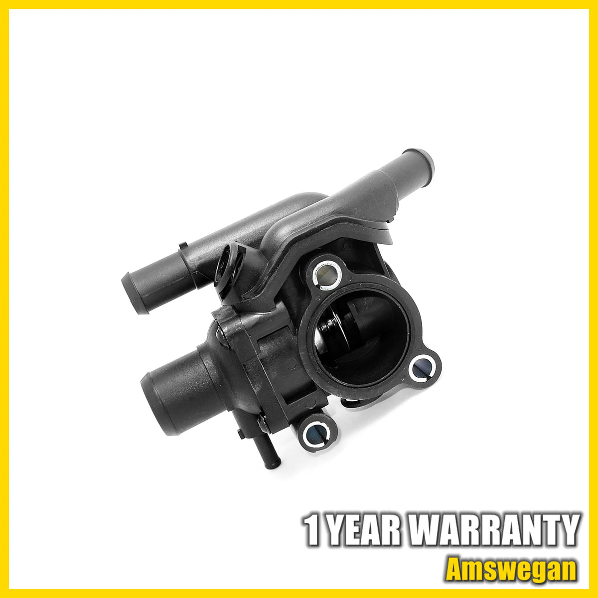 Coolant Thermostat & Water Outlet Housing 902-201 for Ford Focus Mazda (2000–2004)