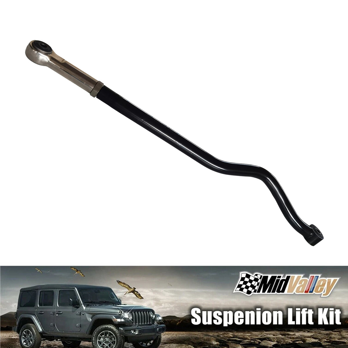 2.5-6" Lift Front Adjustable Track Bar for Jeep Wrangler JL (2019–2023)