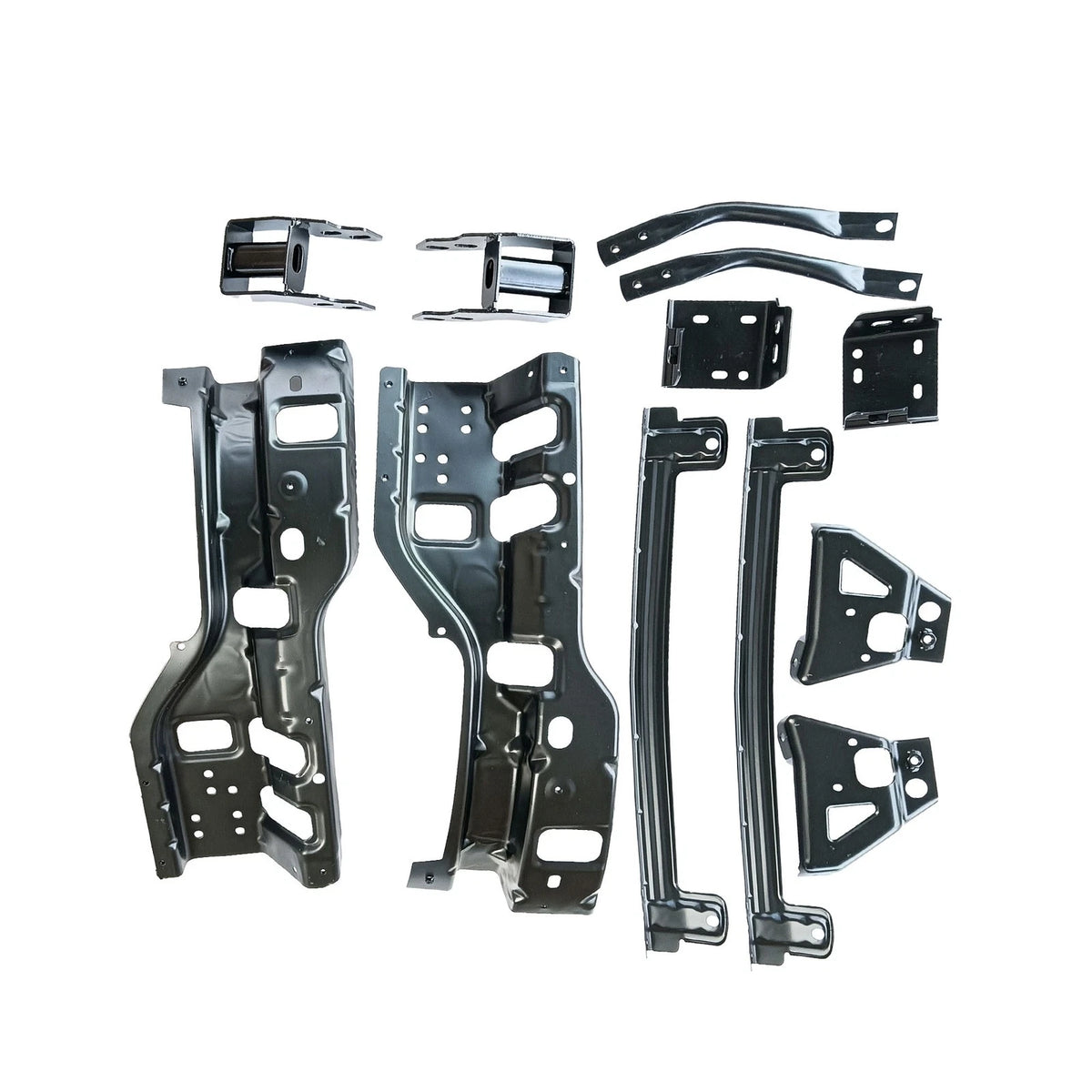 12Pcs Front Bumper Bracket Brace for Chevy Silverado 2500HD 3500HD (2011–2014)
