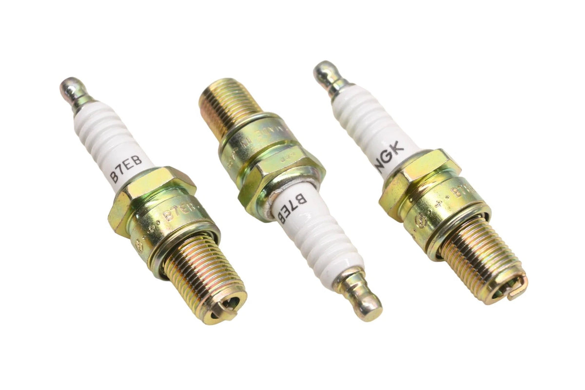 3X NGK B7EB Spark Plugs for
