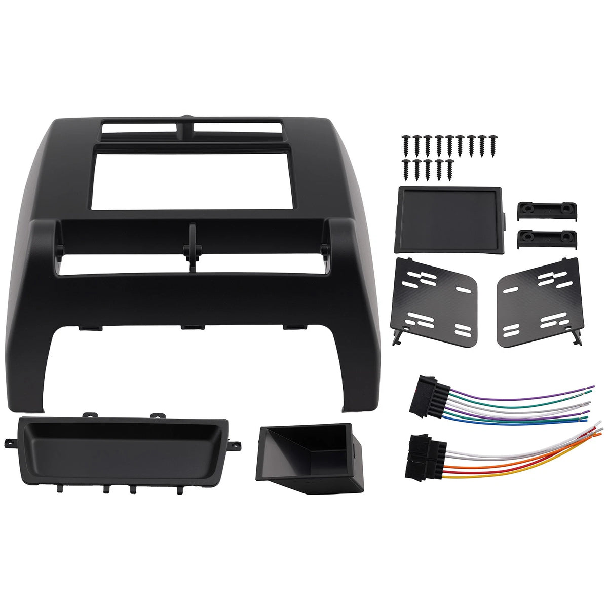 Center Radio Bezel for Jeep Wrangler TJ (1997–2002) 956549 Snap-on Painted