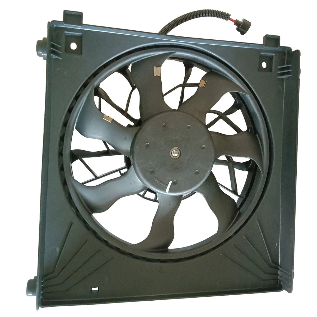 Left Side Engine Radiator Cooling Fan with Shroud for Tesla S (2012–2020)