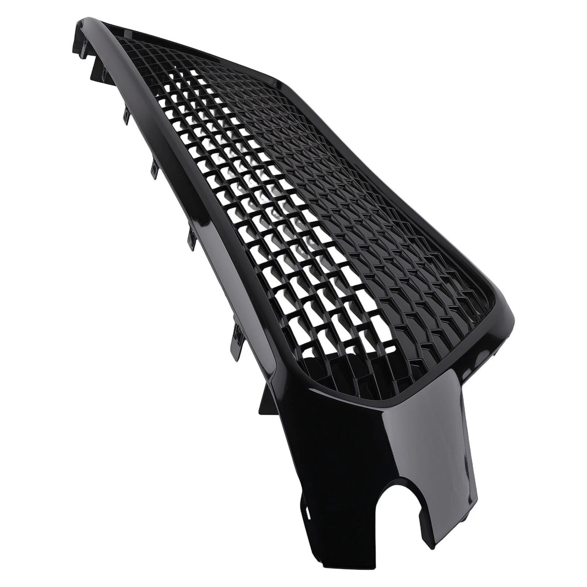 Front Lower Bumper Grille for Toyota Corolla (2020–2022) Black Plastic
