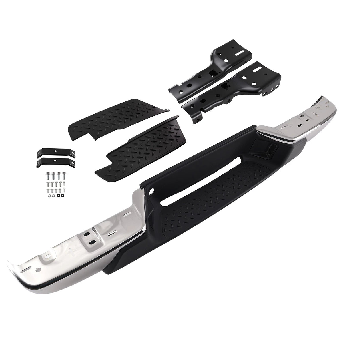 Rear Bumper Assembly for GMC Canyon (2008–2012) Chrome GM1103156 11722728