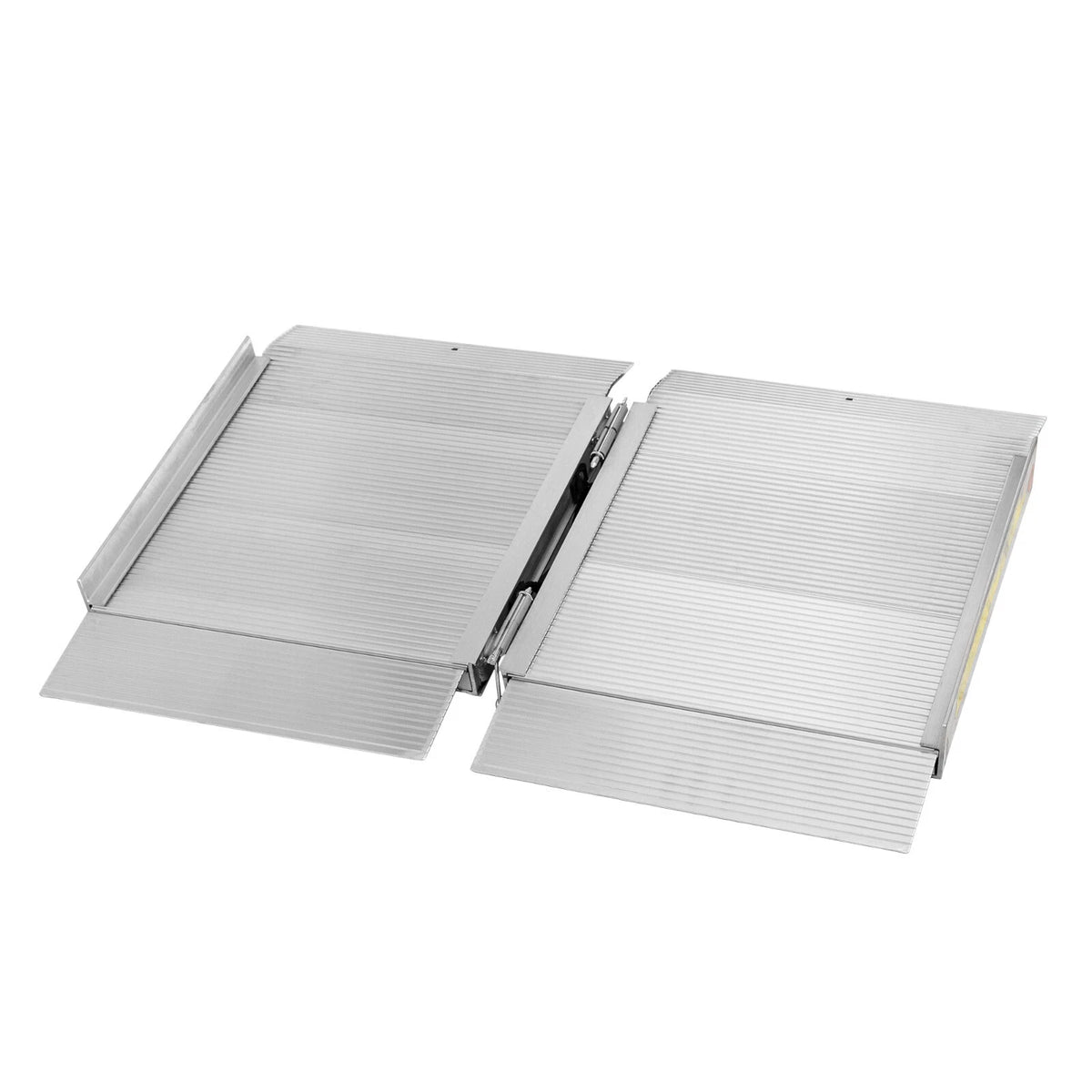 Aluminum Single-Fold Wheelchair Ramp for Universal Use (700 lb Capacity)