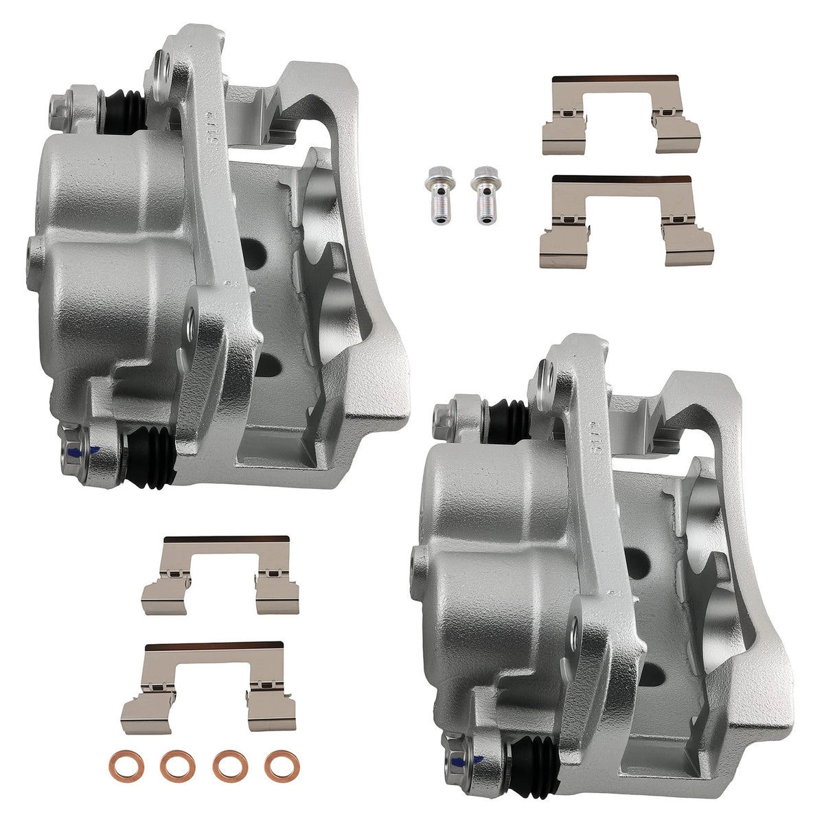 Set of 2 Front Left & Right Brake Calipers for INFINITI QX56 (2007–2013) QX80 (2014–2023) 19-B3339